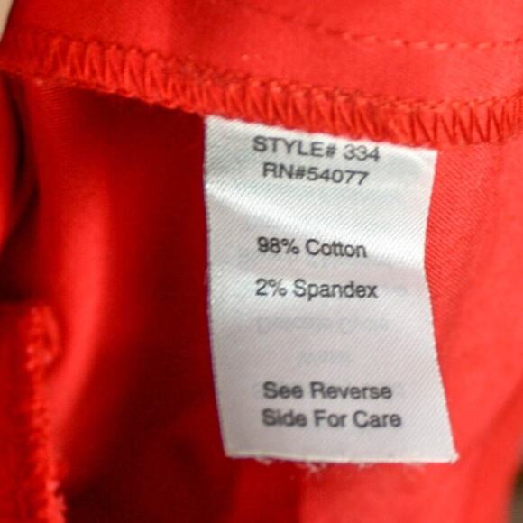 Cabi Short Trench Coat Convertible Red Hi Low Classic Academia Preppy - Picture 7 of 7